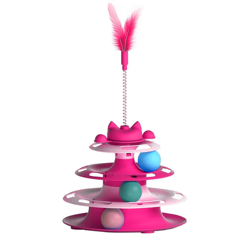 Pet Toys, Cat Toys, Self-hey, Relieve Boredom, Cat Turntable, Funny Cat Stick, Funny Cat, Kittens, Funny Cat Ball Supplies, Cats