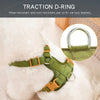 HP374--Retro Pet Harness for dogs，Adjustable webbing and High-quality PU Leather，Breathable mesh lining.