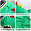 Dachshund Dinosaur Vest, Blue/Green S/M/L, Cute Pet Costume, Breathable Four-Legs Outfit for Small Dogs