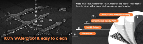 Dog Car Seat Cover - Waterproof Hammock for Cars & Trucks