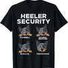 Heeler Security Funny Blue Red Australian Cattle Dog T Shirt