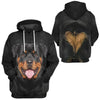 Rottweiler/Shetland Sheepdog/Vizsla 3D Printed Hoodie Women For Men Pullovers Street Tracksuit Love Dog Gift