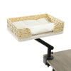 Cat Desk Bed, 360 Rotatable Cat Bed Stand for Indoor Cats, Adjustable Cat Basket, Cats Hammock for Table, Soft Cat Bed for Desk