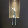25cm Sitting Rabbit Figurine Long-legged Bunny Resin Statue Animal Sculpture Home Office Bookshelf Desktop Easter Decor Ornament