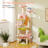 Pequlti 72 Multi-Level Cat Tree Tower with Condo & Hammock