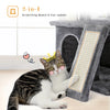 Pequlti 104cm Multi-Level Cat Tree with 2 Condos - Wood
