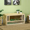 Wooden Reptile Terrarium for Chameleon, Lizard, Snake, Frog, Turtle