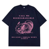 Chinchilla Funny Meme T Shirt Men Women Aesthetic Trend T-shirts Summer Short-sleeved Loose Casual Cotton Harajuku T-shirts