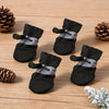 Waterproof Anti-Slip Dog Shoes - Soft Sole 5x4.2cm Cotton Boots