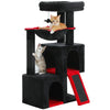 Pequlti 104cm Multi-Level Cat Tree with 2 Condos - Wood