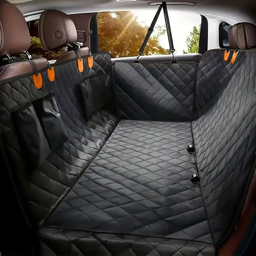 Dog Car Seat Cover - Waterproof Hammock for Cars & Trucks