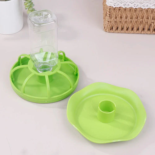 Reptile Water Drinker Dispenser Food Bowl Lizard Gecko Feeder Round Dish Turtle Water Bowl Drink Bottle Reptile Feeders
