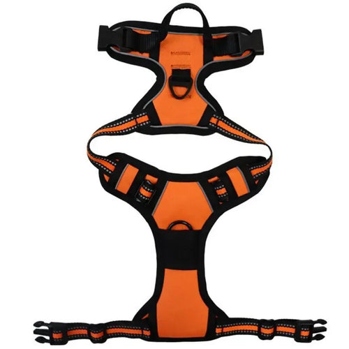 YOUSE Reflective Nylon Dog Harness - Adjustable Breathable Vest