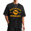 RottWeiler Dog Est. 1901 in Germany T-Shirt Quick Dry Sports Short Sleeve Tee