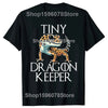 Funny Leopard gecko lizard game controller Graphic T Shirts Men Cotton Streetwear Tee Shirt Short Sleeve Unisex Loose Clothing