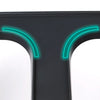Elevated Slow Feeder Dog Bowls - 5 Heights Adjustable Stand