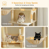 PAWZ Road Large Multi-Level Cat Tree - 186cm Wood Tower