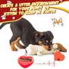 Realistic Heartbeat Simulator - Calming Puppy Toy Red 2.6
