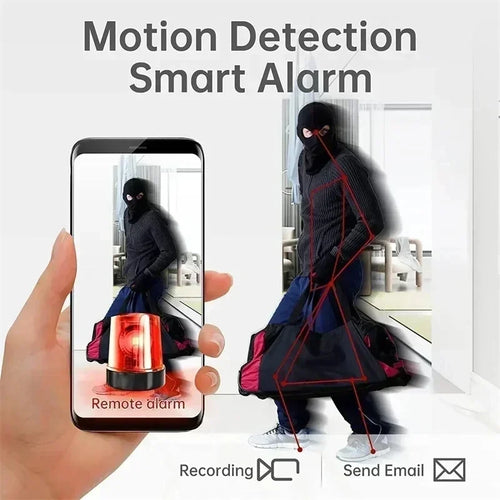A9 WiFi Mini Security Camera – Wireless HD Baby & Pet Monitor with Motion Detection