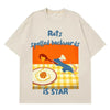 Rats Spelled Backwards Is Star Funny Rat Cooking Meme Tees Men Women Summer Cotton T-shirts Short-sleeved Loose Hip-hop T-shirts