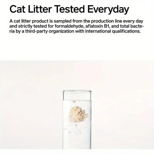 pidan Tofu Cat Litter Clumping,Flushable,Ultra Absorbent and Fast Drying, 100% Natural Ingredients Litter,Solubility in Water,Re