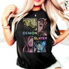 2026 Latest Demon Slayer T-Shirt Tanjiro Nezuko Zenitsu Inosuke Anime Graphic Tee, Kimetsu No Yaiba Shirt