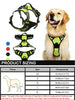 YOUSE Reflective Nylon Dog Harness - Adjustable Breathable Vest