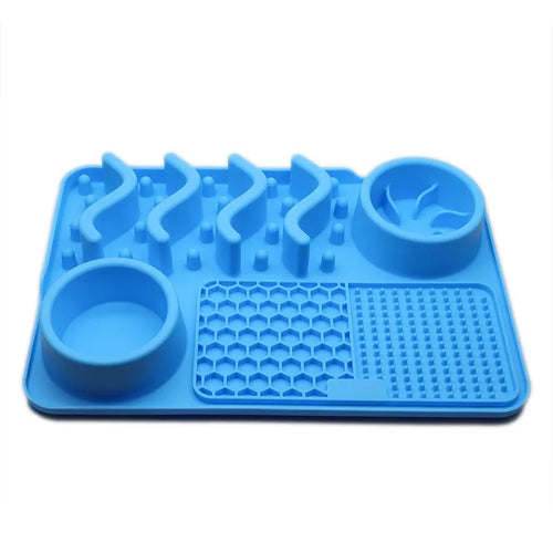CalmLick™ Slow Feeder Mat 🐶🧡 — Stress Relief & Healthy Eating
