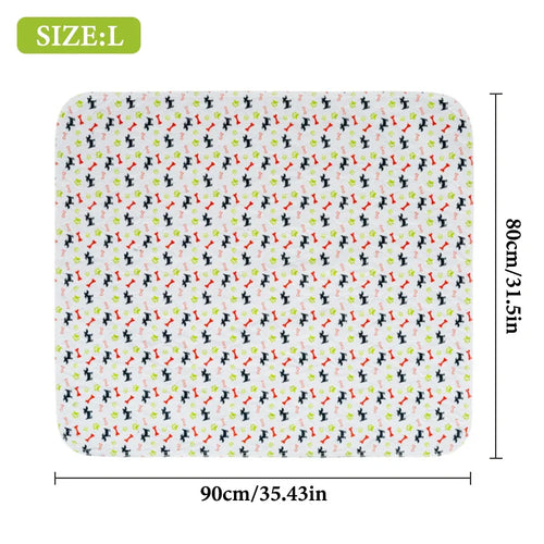**1PC Puppy Pads With Pheromones Washable PuppyPad Pee Pads Ultra-Durable 4-Layer Leak-Proof Training Mats With Non-Slip Bottom