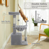 Pequlti Multi-Level Cat Tree Tower with Condo and Hammock