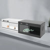 Reptile Lounge Habitat with Glass Sliding Door and Intelligent Thermostat 80*40*40cm Reptile Breeding Box LCD Reptile Pet  Box