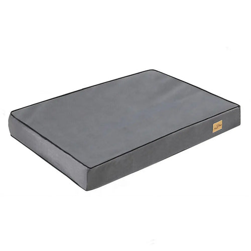 Bingopaw Orthopedic Memory Foam Dog Bed - Waterproof Grey