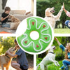 Dog Squeak Chew Toy - Plush Donut Burger Ice Cream Style