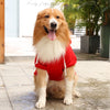 Pet Hoodies for Large Dogs Spring and Autumn Fleece Golden Retriever Sweatshirt with Hat and Zip Pocket  Pet Clothing