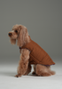Reversible Dog Vest Jacket - Purple Caramel