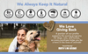 All-Natural Peanut Butter Dog Treats - Homemade-All Natural Dog Treats for Digestive Help - Gluten Free Healthy Human Grade Dog Biscuits for Sensitive Stomachs- USA Made