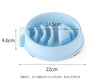 Anti-Choking Slow Feeder Dog Bowl - Non-Slip Plastic Maze Bowl