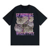It Burns When I Pee Graphic T Shirts Funny Cute That Go Hard Chinchilla T-shirt Women's Fashion Vintage Short Sleeve T Shirt Y2K