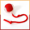 Dog and cat toys, ball, durable, self-entertainment, with rope, cat teaser ball, pet supplies, jumping ball, thud pet toys