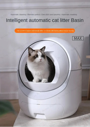 Automatic Self-Cleaning Cat Litter Box - Extra Large Enclosed Smart