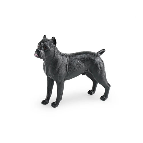 Labrador Rottweiler Puppy Dog Figurine Shepherd Dog Great Dane Dogs Animals Model Realistic Hand Painted Simulation Dog Statue