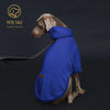 Colorful Dog Hoodie with Pocket & Leather Patch — Cozy Pet Hoodie
