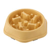Anti-Choking Slow Feeder Dog Bowl - Non-Slip Plastic Maze Bowl