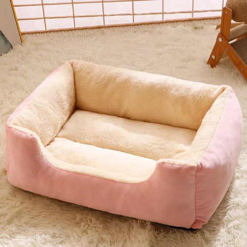 Cat & Dog Bed – Cozy Pet Cushion, Basket, and Habitat for Cats, Kittens & Small Dogs