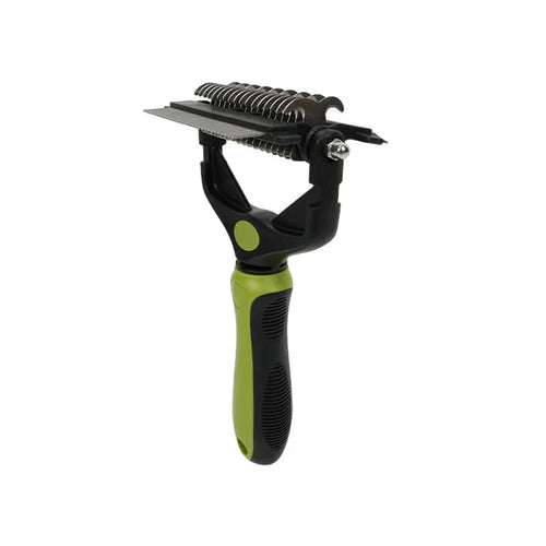 3 In 1 Pet Deshedding Brush Dog Hair Remover Pet Fur Knot Cutter