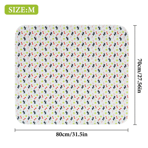 **1PC Puppy Pads With Pheromones Washable PuppyPad Pee Pads Ultra-Durable 4-Layer Leak-Proof Training Mats With Non-Slip Bottom