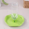Reptile Water Drinker Dispenser Food Bowl Lizard Gecko Feeder Round Dish Turtle Water Bowl Drink Bottle Reptile Feeders