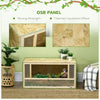 Wooden Reptile Terrarium for Chameleon, Lizard, Snake, Frog, Turtle