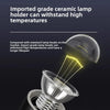 Reptile UVB Heating & Basking Light, Terrarium Insulation Lamp with Sterilization, Aquarium Sunlight Bulb for Reptile Tank