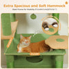 Pequlti 72 Multi-Level Cat Tree Tower with Condo & Hammock